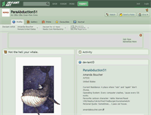 Tablet Screenshot of paraabduction51.deviantart.com