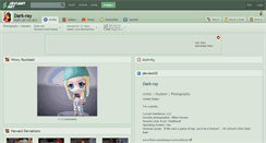 Desktop Screenshot of dark-ray.deviantart.com
