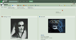 Desktop Screenshot of deona.deviantart.com