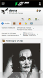 Mobile Screenshot of deona.deviantart.com