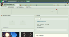 Desktop Screenshot of halfshavenbananas.deviantart.com