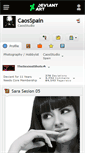 Mobile Screenshot of caosspain.deviantart.com