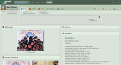 Desktop Screenshot of dark-feline.deviantart.com