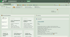 Desktop Screenshot of crimson0080.deviantart.com