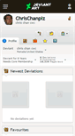 Mobile Screenshot of chrischanplz.deviantart.com