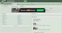Desktop Screenshot of nitalyrapefaceplz.deviantart.com