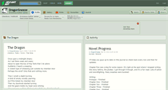 Desktop Screenshot of dragonsneeze.deviantart.com