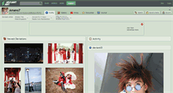 Desktop Screenshot of amano7.deviantart.com