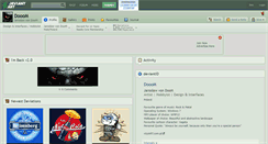 Desktop Screenshot of dooom.deviantart.com