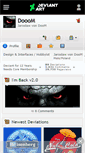 Mobile Screenshot of dooom.deviantart.com