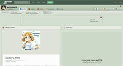 Desktop Screenshot of lechymonk.deviantart.com