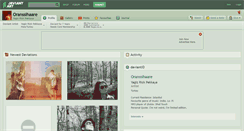 Desktop Screenshot of oranssihaare.deviantart.com