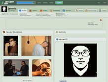 Tablet Screenshot of jammis.deviantart.com