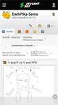 Mobile Screenshot of darkpika-sama.deviantart.com