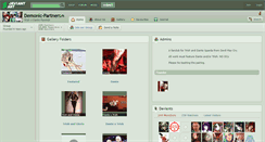 Desktop Screenshot of demonic-partners.deviantart.com
