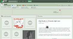 Desktop Screenshot of cheef.deviantart.com