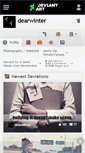 Mobile Screenshot of dearwinter.deviantart.com