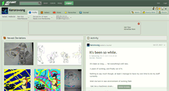 Desktop Screenshot of kerorowong.deviantart.com