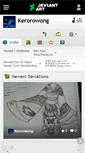 Mobile Screenshot of kerorowong.deviantart.com