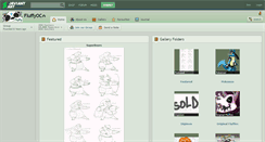 Desktop Screenshot of fluffyoc.deviantart.com