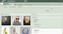 Desktop Screenshot of meangenie.deviantart.com