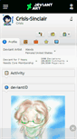 Mobile Screenshot of crisis-sinclair.deviantart.com