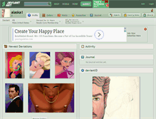 Tablet Screenshot of alaska1.deviantart.com