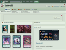 Tablet Screenshot of danman609.deviantart.com