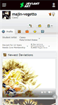 Mobile Screenshot of majin-vegetto.deviantart.com