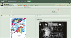 Desktop Screenshot of ddrbunnie.deviantart.com