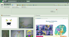 Desktop Screenshot of darkraptor20.deviantart.com