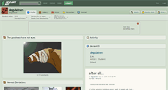 Desktop Screenshot of degulainen.deviantart.com