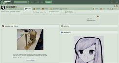 Desktop Screenshot of char10tt3.deviantart.com