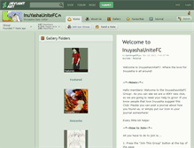 Tablet Screenshot of inuyashaunitefc.deviantart.com