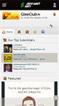 Mobile Screenshot of gleeclub.deviantart.com