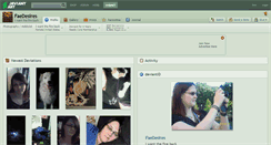 Desktop Screenshot of faedesires.deviantart.com