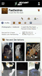 Mobile Screenshot of faedesires.deviantart.com