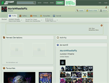 Tablet Screenshot of moviewheelieplz.deviantart.com