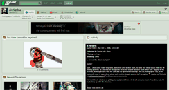 Desktop Screenshot of d4rkz0ne.deviantart.com