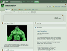 Tablet Screenshot of imperiumgalaxy.deviantart.com
