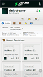 Mobile Screenshot of dark-dreams-.deviantart.com