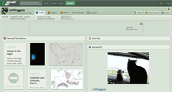 Desktop Screenshot of chillinggaze.deviantart.com