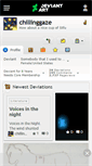 Mobile Screenshot of chillinggaze.deviantart.com