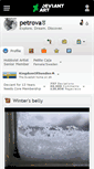 Mobile Screenshot of petrova.deviantart.com