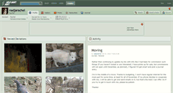 Desktop Screenshot of nadjarachel.deviantart.com