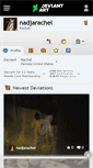 Mobile Screenshot of nadjarachel.deviantart.com