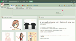 Desktop Screenshot of pinkcafe.deviantart.com