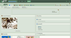 Desktop Screenshot of glamar.deviantart.com