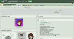 Desktop Screenshot of funkycashewmunky.deviantart.com