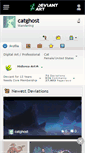 Mobile Screenshot of catghost.deviantart.com